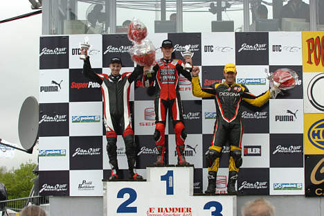 Podium - race 1.